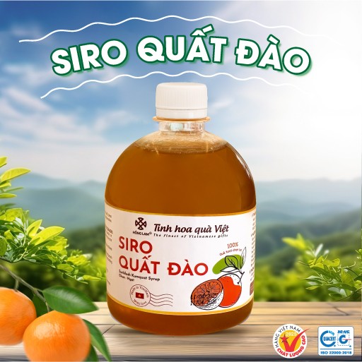 Siro Quất đào